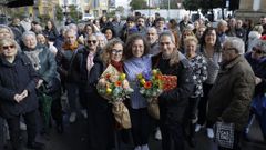 Despedida de Pedro Rodr�guez y Carmen Gim�nez, propietarios de la farmacia Atochas de A Coru�a