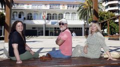 Elena Lema, Manuel Mart�nez y Mar�a Jos� Gude est�n ansiosos por recibir a los peque�os saharauis