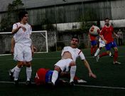 Imagen del partido celebrado ayer en el campo de O Carregal.