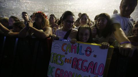 Concierto de Camilo en el Coliseum