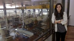 Estefi, jugadora del Depor femenino