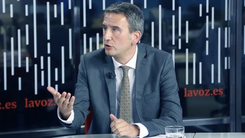 Sarmiento, nun coloquio de La Voz e Naturgy o pasado ano.