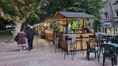 Mercado de artesan�a en el parque de San L�zaro