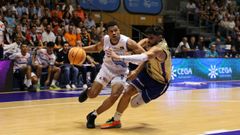 Partido entre Breog�n y Obradoiro de la Copa Galicia 