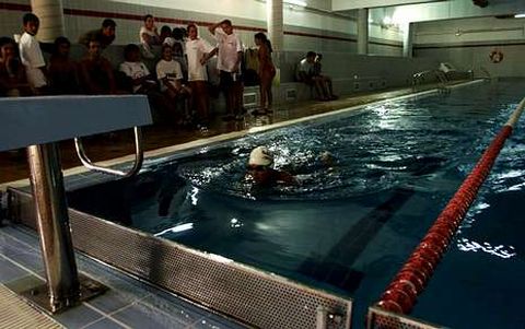 El complejo deportivo municipal de Campolongo tiene alrededor de 2.500 usuarios habituales. 