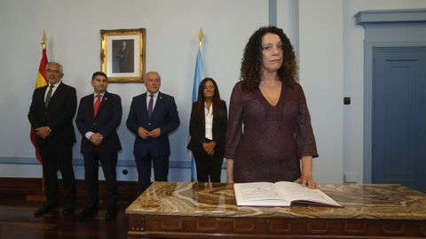 Toma de posesión de la nueva subdelegada del Gobierno, Olimpia López