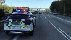 Avil�s, Tabaza, kamikaze, autov�a del Cant�brico.Una conductora que circulaba en direcci�n contraria por la A-8 provoca un accidente