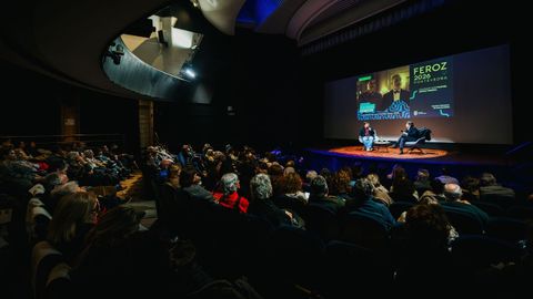 Presentaci�n de �La cena� en el Teatro Principal de Pontevedra