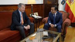 El alcalde de Ferrol recibi� al nuevo presidente del Puerto