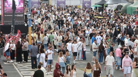 El Morri�a atrajo mayoritariamente a j�venes.