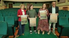 De esquerda a dereita: Margarida Pizcueta, Ana Fern�ndez, D�bora �lvarez e Vicente Solarat. 