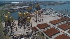 Los tres primeros jackets del mayor parque e�lico marino del mundo son de Fene