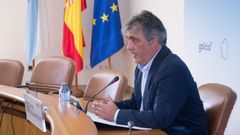 El portavoz parlamentario del PPdeG, Pedro Puy