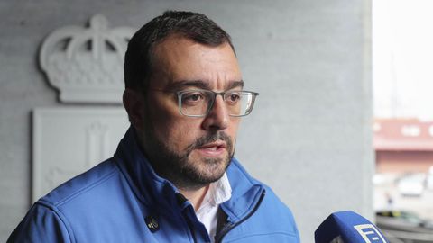 El presidente del Principado, Adrin Barbn 