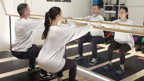 Una de las clases del centro Dale Candela Studio, donde este mes han aumentado las inscripciones.