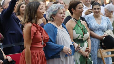 Preg�n de Dolores V�zquez en las fiestas de Betanzos