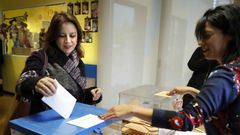 Los candidatos de Asturias votan