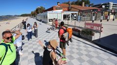Imagen de la cafeter�a Di San Remo en la playa de Samil en octubre del a�o pasado, cuando se conoci� que no se prorrogar�a la concesi�n