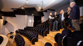 Visita, el pasado s&aacute;bado, al Teatro Principal de Pontevedra tras la ca&iacute;da de un falso techo que dej&oacute; cinco heridos leves