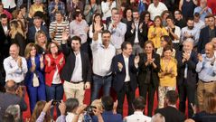 S�nchez, en un mitin electoral en Vigo