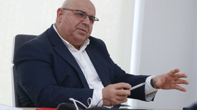 Pablo Prieto, presidente de la Real Federaci�n Gallega de F�tbol