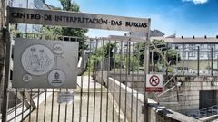 El centro de interpretaci�n de As Burgas est� cerrado a cal y canto