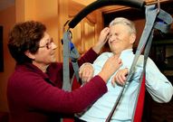 La madre de Consuelo es totalmente dependiente.