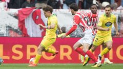 Mario Soriano, durante el partido de El Molinn
