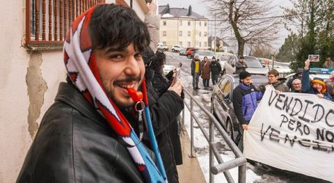 El m�sico Adri�n M�ndez.