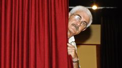 Miguel Besada, uno de los incombustibles del Entroido meco