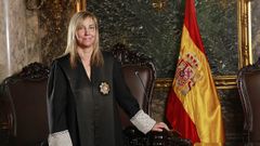 La magistrada Isabel Perell, elegida por el CGPJ como presidenta de la institucin y del Tribunal Supremo, la primera mujer en toda su historia