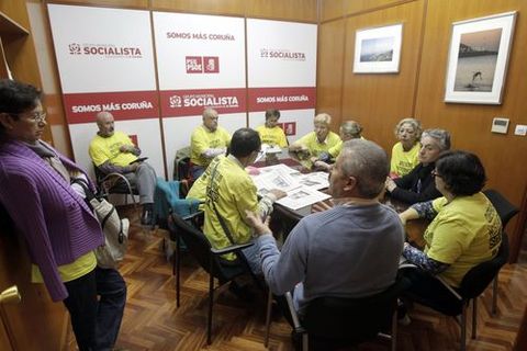 El PSOE ocup� el local que seg�n la Marea Atl�ntica no cumple las exigencias de habitabilidad desde el 2011 hasta el 2019