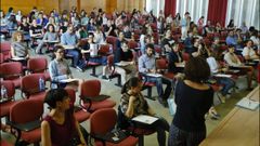 Foto de archivo del concurso para funcionarios del cuerpo de Educaci�n de la Xunta