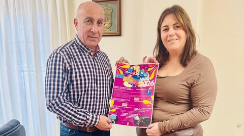 Javier Sar e Sandra Vilela, co cartel do entroido 2026