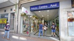Las Galer�as Centro Azul, pese a ser m�s cortas, tienen un gran tr�nsito de gente por su posici�n cerca del centro y de colegios de la zona