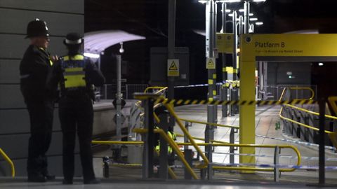 Apu�alamiento en Manchester