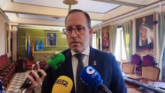 El primer teniente de alcalde y concejal de Interior del Ayuntamiento de Oviedo, Mario Arias.