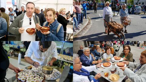 Varias de las fiestas gastronmicas que se celebrarn este fin de semana, en fotos de anteriores ediciones.