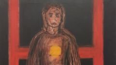 Eznon, cuadro firmado por Manuel Moldes en 1985.