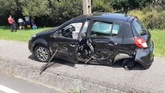 Accidente en Olveira