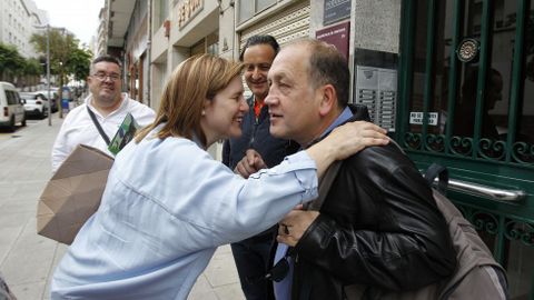 Roc�o de Frutos vota en Ourense