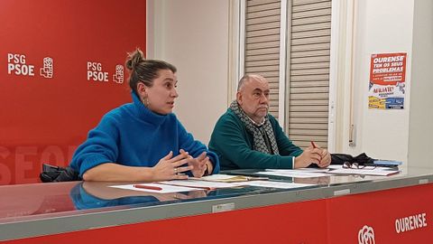 Natalia Gonz�lez y Jos� Ramon Fern�ndez Morgade.