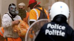 Incidentes en Bruselas