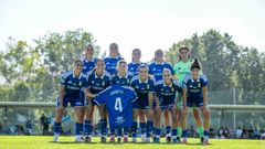 El once inicial del Real Oviedo femenino ante el Real Avil�s