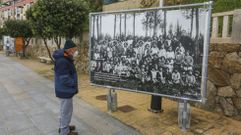 Exposici�n N�s somos Elas, en el paseo de Area Maior, Malpica 