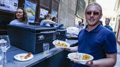 El chopo se convierte en el gran protagonista de la Rúa do Sal