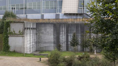 La estructura de hormigón de mil metros cuadrados formaba parte de los trabajos para el Teatro da Música, que fueron paralizados
