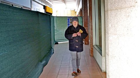 Adems de msico, Armando Guerra fue el ltimo inquilino que resisti en las galeras Oliva de Pontevedra