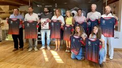 Autoridades en la presentaci&oacute;n de la prueba de las 21 Leguas de Nar&oacute;n.