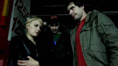 Tri�ngulo de Amor Bizarro con la formaci�n con la que grabaron su primer disco